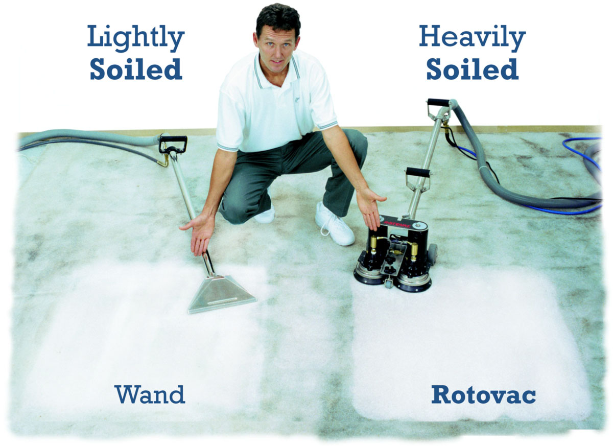Two Professional Systems for cleaning your carpet!